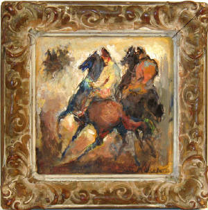 William Meyerowitz, "Two Horses"