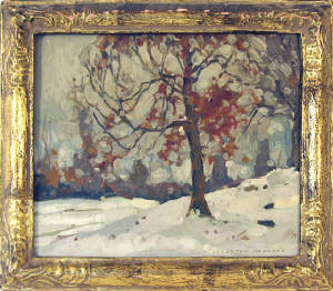 W. Lester Stevens, Winter Landscape